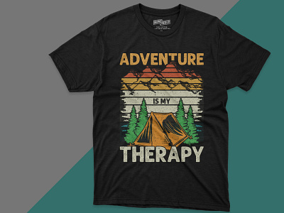 Adventure T-shirt design eps