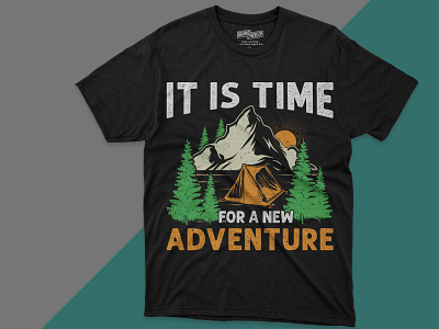 Adventure T-shirt design eps