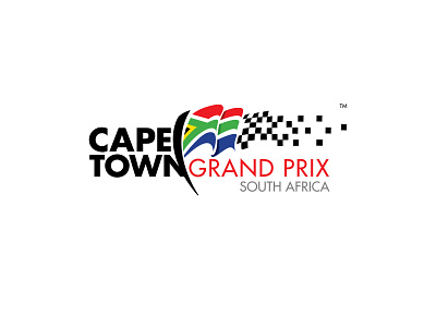 Logo design: Cape Town Grand Prix Bid Company brand identity corporate identity graphic design logo