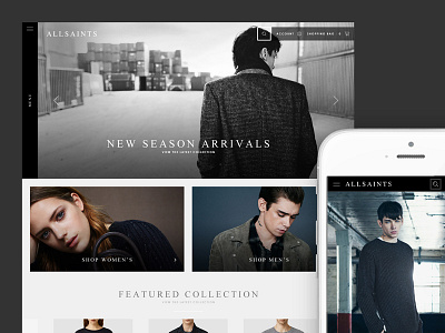 Redesign Concept - ALLSAINTS