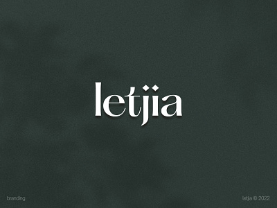 Letjia ⏤ Branding basic brand brand guidelines branding cloth fashion graphic design green identity layout logo minimalist typography ui visual website