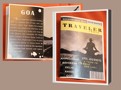 Travel Magazine Design design graphic design