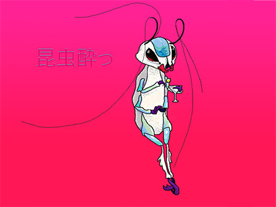 Mr. Insect Alcoholic insect paint pixel