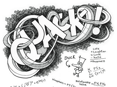 Quack! Book Cover book illustration quack vile vilegoods