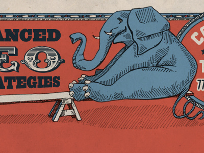 An Elephantine Header 16toads elephant illustration