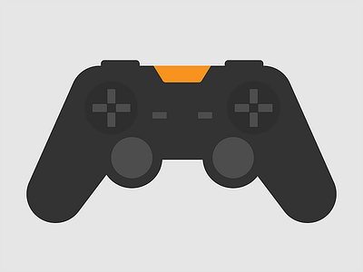 Make Indie Games Logo controller design flat game logo pad vector