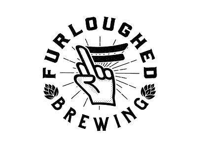 Furloughed Brewing beer branding furloughed home brew