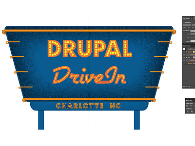 Drive In Sign (work in progress)