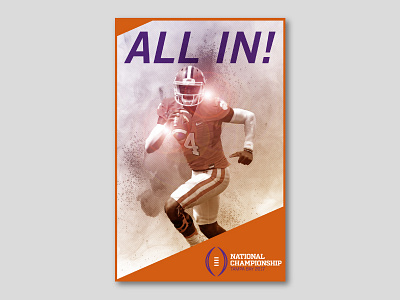 ALL IN! allin clemson tigers