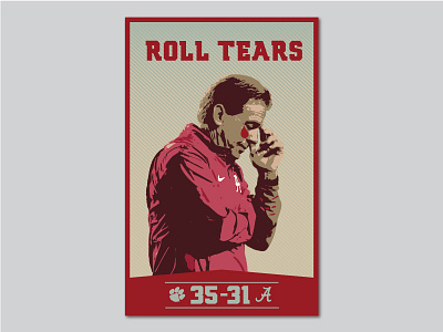 ROLL TEARS! bama clemson tigers national champs
