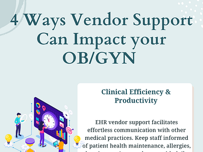 Why EHR vendor support is crucial for OB/GYN ehr ehr sofwtare emr graphic design gynecology health healthcare obgyn