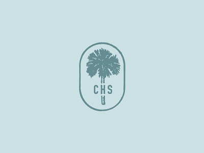 Palmetto Tree charleston chs icon illustration mark palm palmetto texture wip