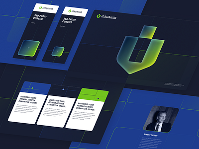 Insurium brand identity concept