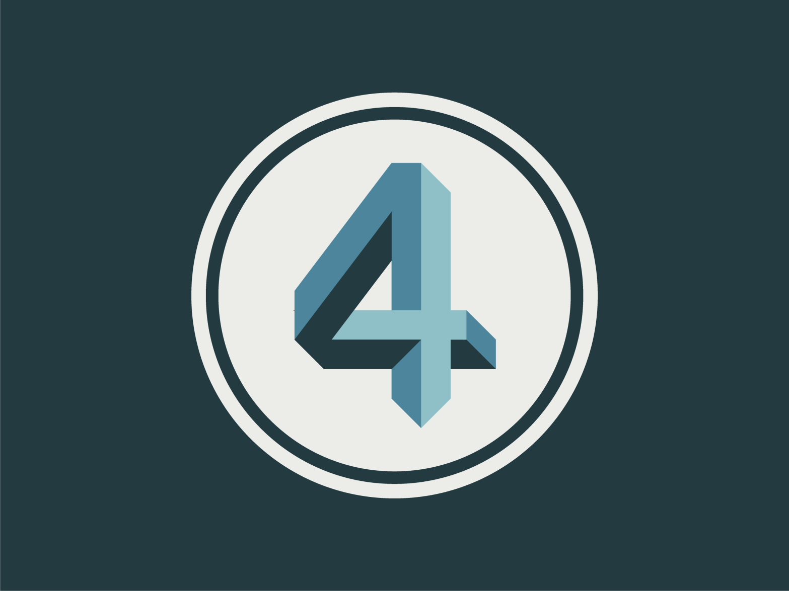 LUCKY NUMBER 4 by Andrea Nicolini on Dribbble