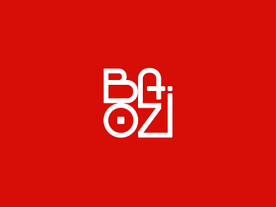 Baozi - officina linguistica baozi brand china chinese design graphic design hangzhou identity italy china learning chinese logo red typo typography zhejiang 包子