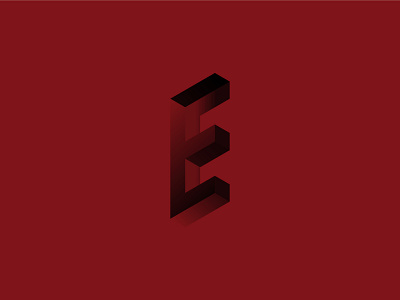 Letter E 36days e 36daysoftype 36daysoftype06 contest design design inspiration illustration lettering red thedesigntip type typematters typography t恤 vector