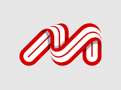 M by George Bokhua. branding design graphic design illustration logo typography ui ux vector