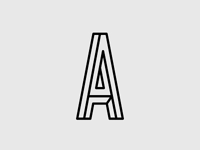 Alphabet. app branding design graphic design icon illustration logo logo design logotype minimal monogram typography ui ux vector