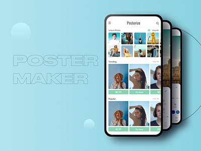 Poster Maker Application Store