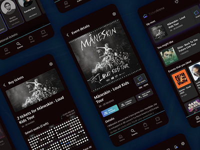 Live Music Venue • App concept