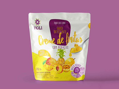 Packing Design • Holi Foods branding food fruits graphicdesign illustration packing snack