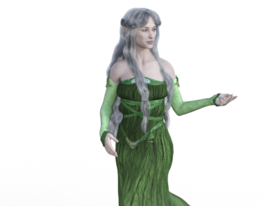 3d model forest fairy