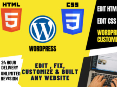 I will create, edit, fix, customize your wordpress website