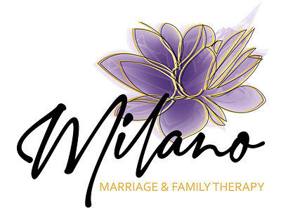 Milano M+F Therapy Logo branding design graphic design logo