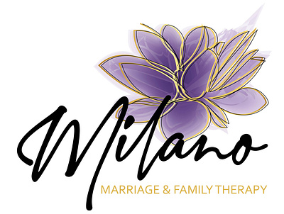 Milano M+F Therapy Logo branding design graphic design logo