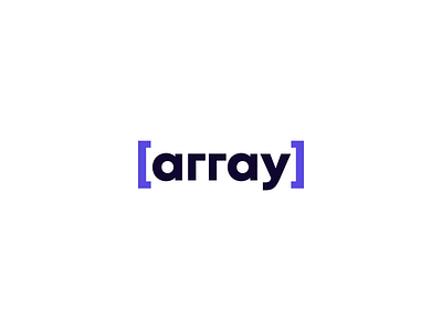 Array array clean color design illustration logo minimalist modern new simple vibrant vibrant color young