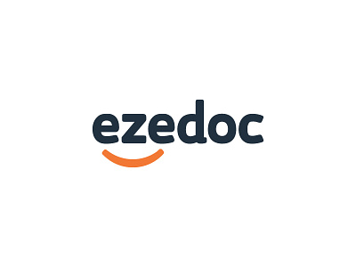 ezedoc (Inspired from amazon) amazon clean color design doctor logo minimalist modern new simple smile young