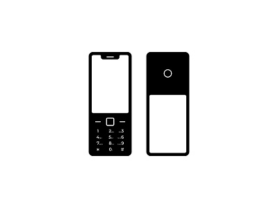 Nq iphone key mobile mock modern new nokia notch pad phone pixel x