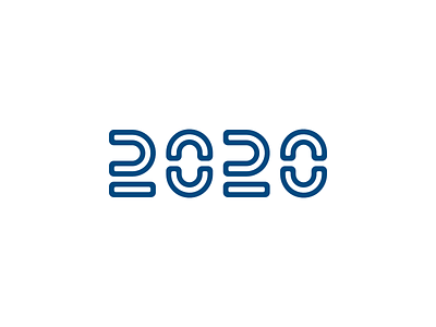 2020 clean color design logo minimalist mobile modern new simple young
