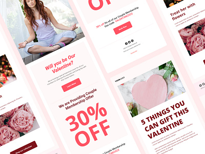 Grorapid - Valentine's Day Email branding design email graphic design landing page logo love ui valentines day