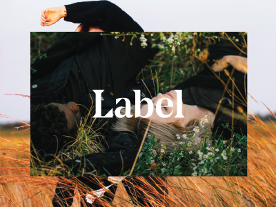 Label photography art direction branding website fashion