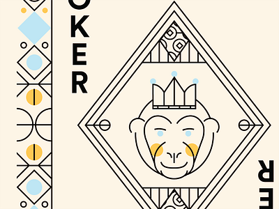 Animal Kingdom animal kingdom illustration joker monkey monoline playing cards