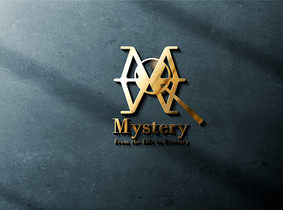 Mystery branding logo