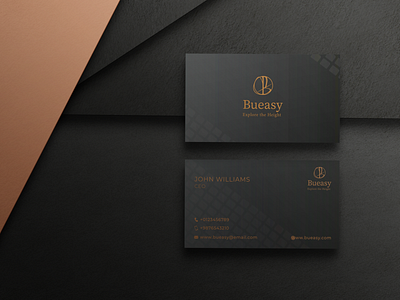 Bueasy branding business card