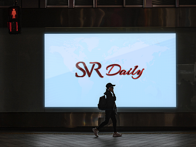 SVR Daily branding design illustration logo