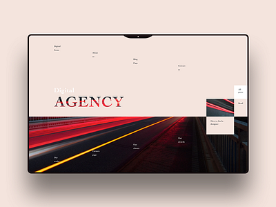 Digital agency website concept android animation app application branding experience free freebie interface ios kit logo logotype mac manager mobile saas ui ux web