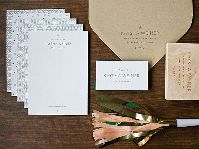 Kaysha's Stationery Suite