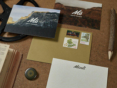 Mōzell Notecards adventure braizen branding buttons collateral moo cards notecard print infinity stationery videographer