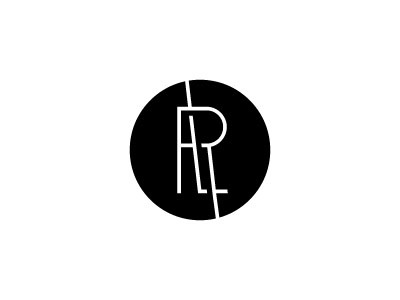 RL Monogram badge braizen branding button circle lines logo mark monogram rl typography