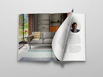 Roger Lewis Furniture Lookbook braizen branding british furniture designer furniture manufacturer lookbook magazine print design