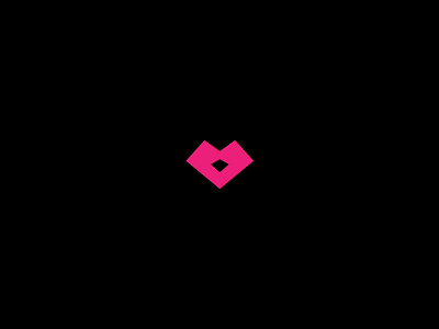 Geometric Kiss branding geometric kiss lips logo marks