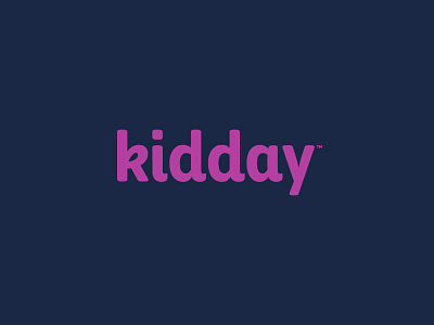 Kidday Logotype branding logo logotype
