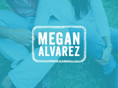 Megan Alvarez Logo Concept border braizen hand drawn logo organic photographer photography