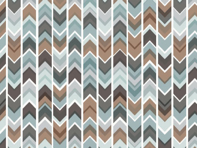 Asymmetrical Chevron Pattern braizen brown caramel chevron cream gray mint pattern teal