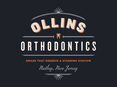 Ollins Orthodontics Concept 1 braces braizen copper modern navy orthodontics smile stacked type teeth tooth vintage