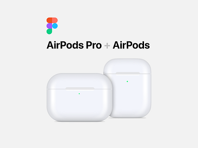 AirPods Vector Freebie airpods airpods pro apple download figma freebie vector